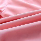 Kid Girl Summer Casual Ruffle Leaf Edge Solid 2 Pcs Set
