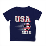 Kid Boy Girl USA Independence Day 250th Anniversary Fashion Summer T-Shirt