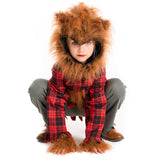 4-16T Kid Boy Girl Halloween Werewolf Animal Suit 2 Pcs Set