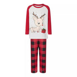 Family Matching Parent-child Family Happy Deer Christmas Pajamas Loungewear