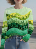 2-10T Kid Baby Girl Fashion Versatile Digital Printing Shirts