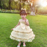 Kid Baby Girl Princess Tulle Christmas Shaggy Dresses