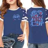 Kid Boy Girl USA Independence Day 250th Anniversary Loose Casual T-shirt Top