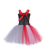 Children's Halloween Costumes Clown Revival Show Tutu Festival Party Clown Girl