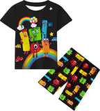 Kid Baby Boy Girl Spring Autumn Pajamas Rainbow Friends Casual Homewear