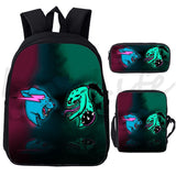 Kid Backpack Digitally Printed School Bag Three-piece Set