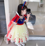 Kid Baby Girl Frozen Snow White Dresses