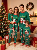 Family Matching Christmas Parent-child Fashionable Mother Child Loungewear