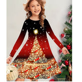 Christmas Fashion Kids Christmas Dress New Year Gifts Christmas Party
