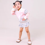 1-14T Kid Baby Girls Sequined Trendy Fashion Coats Jackets