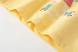 Kid Girls Comfortable Breathable Soft Fashion Cute Cartoon Loose T-shirt