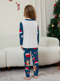 Family Matching Christmas Deer Snowflakes Parent-child Printed Loungewear Pajamas