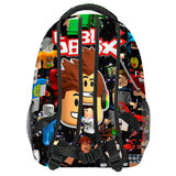 ROBLOX School Bag Elementary Middle Children Cartoon Backpack