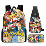 Pikachu High Capacity Crossbody Cute Anime Bag