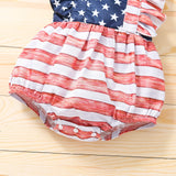 Baby Girls Independence Day Romper 2 Pcs