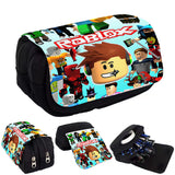Roblox for Middle School Students Print Double Flap Stationery Bag
