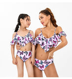 Family Matching Parent-child Swimsuit Split Mother and Daughter Swimsuit