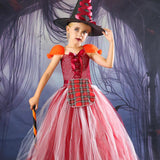 Halloween Children Witches Are Also Crazy Fluffy Yarn Skirt Cross-border New Masquerade Party
