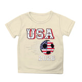 Kid Boy Girl USA Independence Day 250th Anniversary Fashion Summer T-Shirt