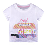 Kid Baby Boy Summer Knitted Bottoming T-Shirts