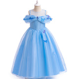 2-10Y Kid Girl Cosplay Cinderella Performance Dresses