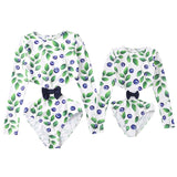Swimsuit Women's Long-sleeved One-piece To Cover The Belly and Look Thin. Parent-child Ratio Swimsuit