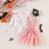 Halloween Baby Girl Cute Ghost Chapter 2 Pcs Sets