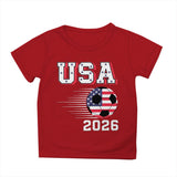 Kid Boy Girl USA Independence Day 250th Anniversary Fashion Summer T-Shirt