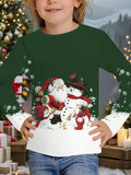 New Girls Cute Casual Fashion High Quality Christmas Women's Long Sleeves