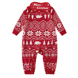 Family Matching Christmas Home Parent-Child Printed Pajamas