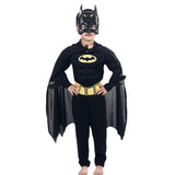 Dress Children Halloween Vampire Black Bat Costume Cosplay Black Cape