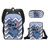 Stitch Cartoon School Bag Polyester Student Backpack