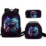 Kid Game Console Handle Schoolbag Students School Season 3 pcs/set