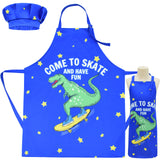 Kid Boy Girl Dinosaur Printing Anti-fouling Cooking Baking Painting Apron