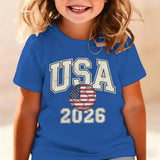 Kid Boy Girl USA Independence Day 250th Anniversary Fashion Summer T-Shirt