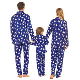 Family Matching Parent-child Autumn Winter Home Christmas Pajamas