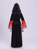 Cosplay Halloween Royal Vampire Costume, Girl Character Witch Dress Up Party