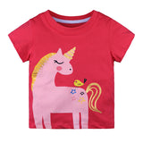 Kid Baby Boy Summer Knitted Bottoming T-Shirts