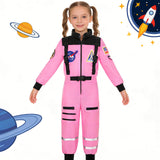 Girls' Space Suits, Children's Halloween Pink Astronaut Costumes