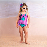 Toddler Girl Summer Cute Mermaid Swimsuit
