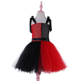 Halloween Girls Dress New Clown Female Fluffy Princess Dress Tutu Dress