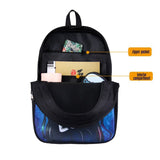 Rodent Killer Digital Print Rodent Killer Backpack 3pcs Set Student Bag