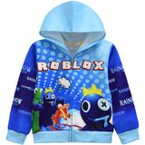 Kid Boy Zipper Hooded Banban Garden Coat Jacket