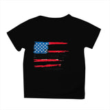 Kid Girl Boy 250th Anniversary Independence Day Printed Comfortable Casual T-Shirt