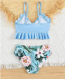 Family Matching Parent-Child Bikini Sexy Mother Daughter Father Son Swimsuit