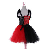 Halloween Girls Dress New Clown Female Fluffy Princess Dress Tutu Dress