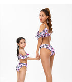 Family Matching Parent-child Swimsuit Split Mother and Daughter Swimsuit
