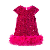Kid Baby Girls Sequined Tank Princess Dress