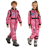 Kid Boy Girl Halloween Glossy Space Astronaut Pilot 2 Pcs Set