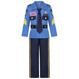 Children's Police Uniform, Men's Police Themed Uniform, Halloween Children's Police